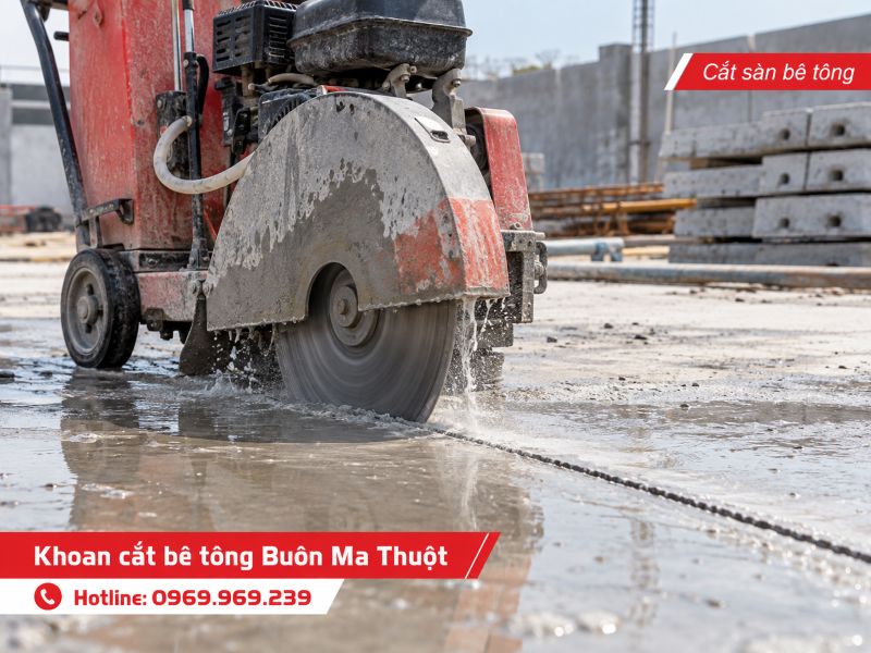 Dịch vụ khoan cắt bê tông Buôn Ma Thuột