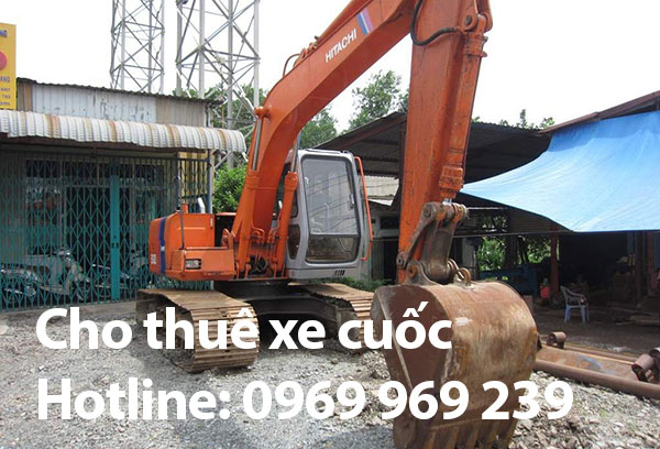 Cho thuê xe cuốc TPHCM