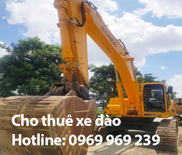 Cho thuê xe đào