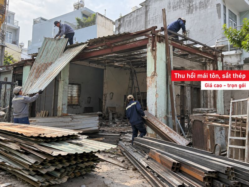Thu mua xác nhà cũ trọn gói giá cao tại TPHCM
