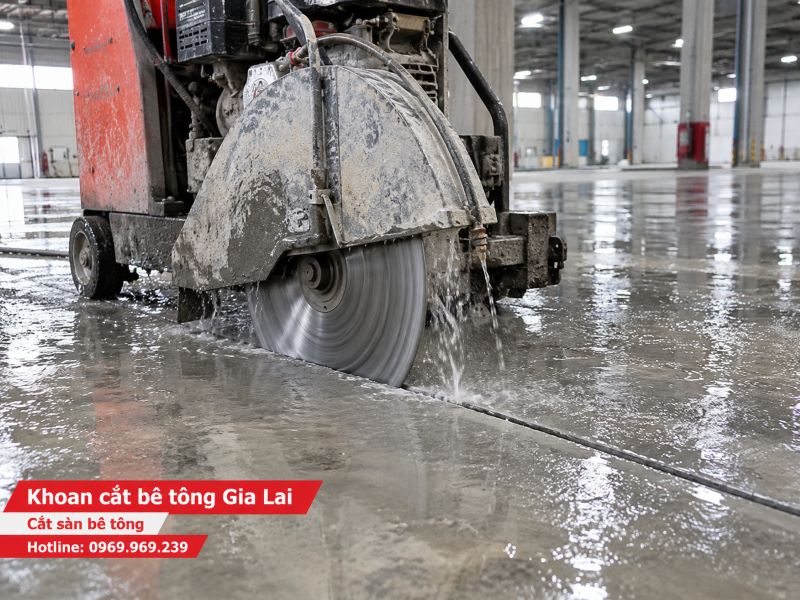 Dịch vụ khoan cắt bê tông Gia Lai
