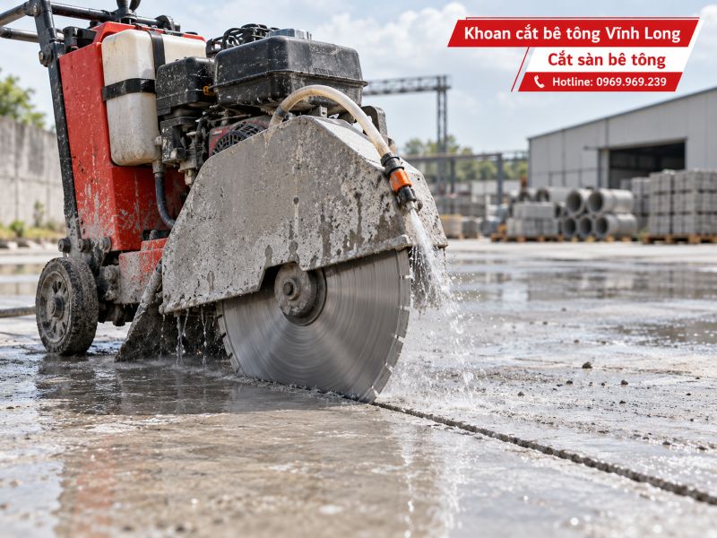 Dịch vụ khoan cắt bê tông Vĩnh Long