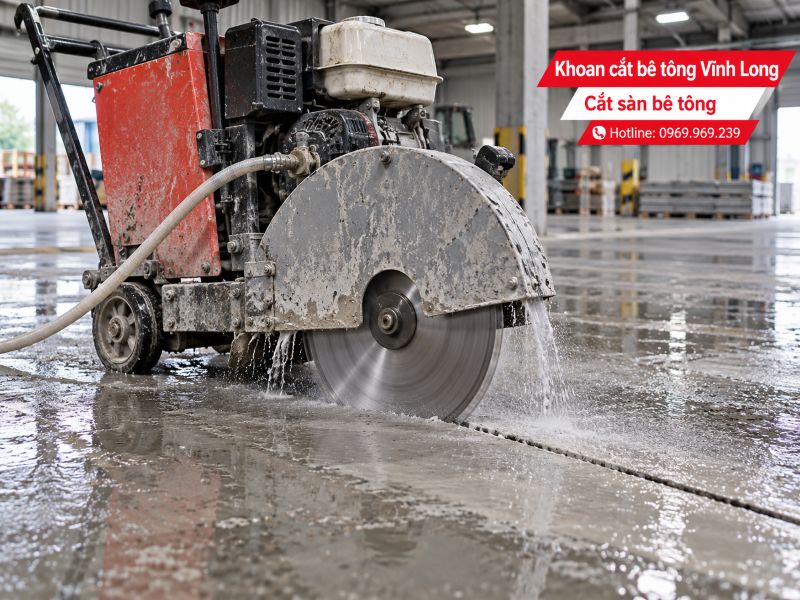 Dịch vụ khoan cắt bê tông Vĩnh Long