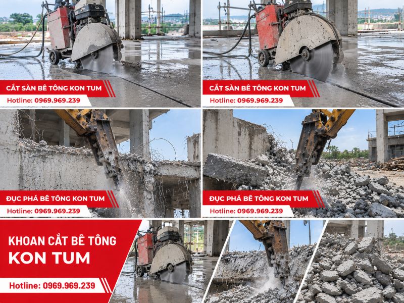 Khoan cắt bê tông Kon Tum