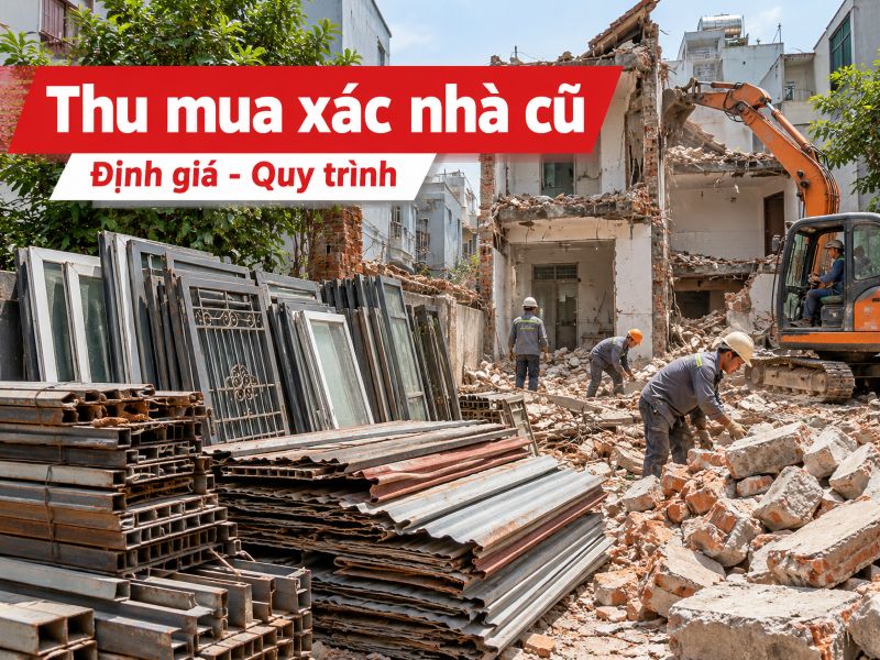 Thu mua xác nhà cũ là gì